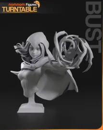 figurka-raven-mlodzi-tytani-teen-titans-popiersie-nomnom-figures-druk-3d