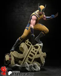 figurka-wolverine-deadpool-and-wolverine-h3ll-creator-druk-3d-prezent