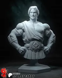 figurka-theseus-hades-popiersie-h3ll-creator-druk-3d-prezent