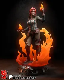 figurka-triss-merigold-wiedzmin-h3ll-creator-druk-3d-prezent