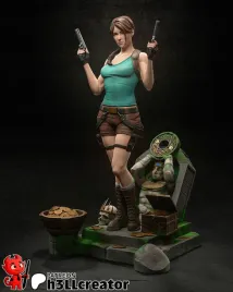 figurka-lara-croft-tomb-raider-h3ll-creator-druk-3d-prezent