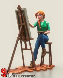figurka-leah-stardew-valley-h3ll-creator-druk-3d-14k-prezent