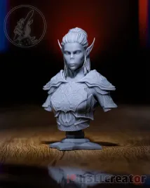 figurka-lae-zel-baldur-s-gate-3-popiersie-h3ll-creator-druk-3d-14k-prezent