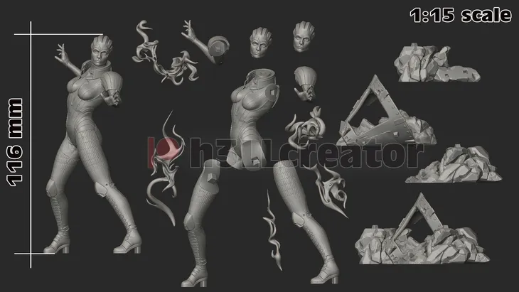 figurka-samara-mass-effect-h3ll-creator-druk-3d-14k-prezent-stan-nowy-wysokosc-produktu-11-6-cm