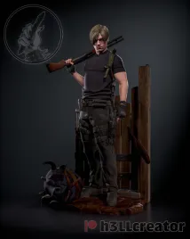 figurka-leon-kennedy-resident-evil-h3ll-creator-druk-3d-14k-prezent