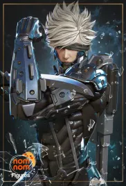 figurka-raiden-metal-gear-mini-nomnom-figures-druk-3d-prezent