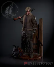 figurka-leon-kennedy-kurtka-resident-evil-h3ll-creator-druk-3d-14k-prezent