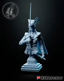 figurka-lady-maria-bloodborne-popiersie-h3ll-creator-druk-3d-14k-prezent
