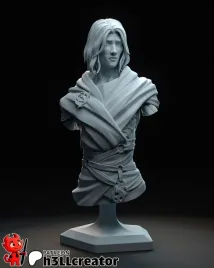 figurka-viktor-arcane-popiersie-h3ll-creator-druk-3d-14k-prezent
