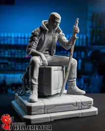 figurka-v-cyberpunk-2077-h3ll-creator-druk-3d-14k-prezent