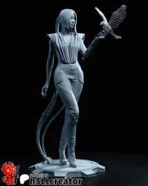 figurka-songbird-cyberpunk-2077-h3ll-creator-druk-3d-14k-prezent