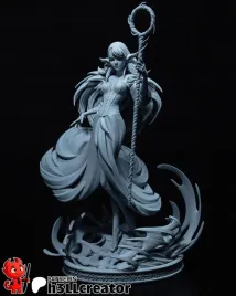 figurka-marcille-dungeon-meshi-h3ll-creator-druk-3d-14k-prezent