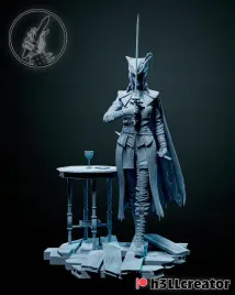 figurka-lady-maria-bloodborne-h3ll-creator-druk-3d-14k-prezent