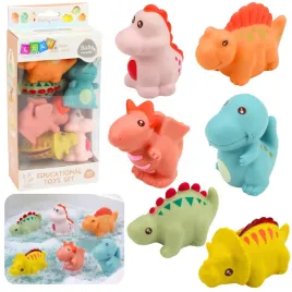 zestaw-gumowe-dinozaury-edukacyjne-do-kapieli-zabawy-pastelowe-6-szt