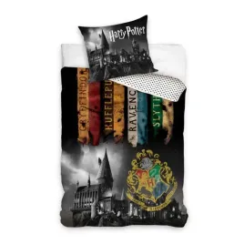 posciel-harry-potter-domy-hogwartu-zamek