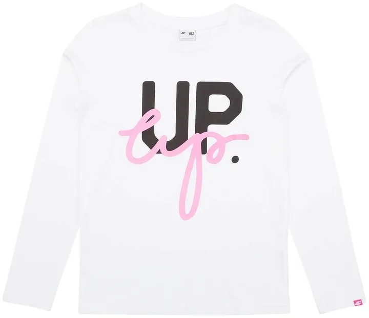 koszulka-4f-longsleeve-junior-bialy