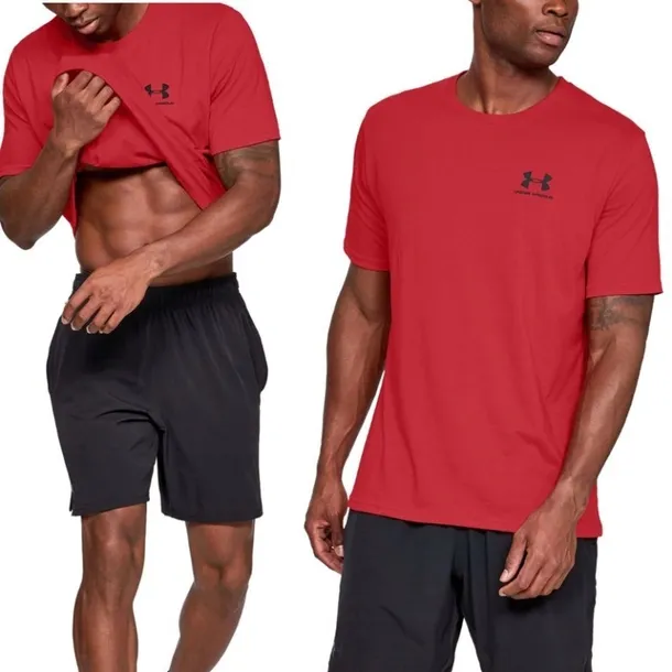 koszulka-under-armour-left-chest-logo-rekaw-krotki-rekaw