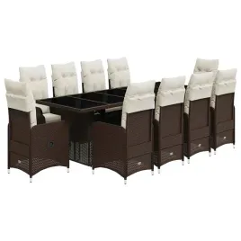 zestaw-bistro-ogrodowy-brazowy-z-regulowanym-fotelem-stol-240x90x75-cm