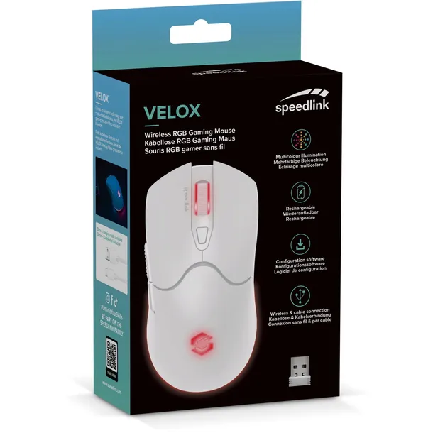 speedlink-velox-rechargeable-rgb-gaming-mouse-wireless-white