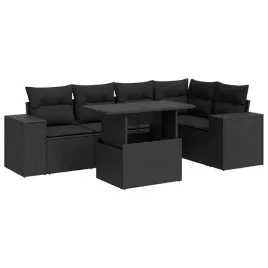 zestaw-wypoczynkowy-ogrodowy-rattan-pe-czarny-62x62x69cm