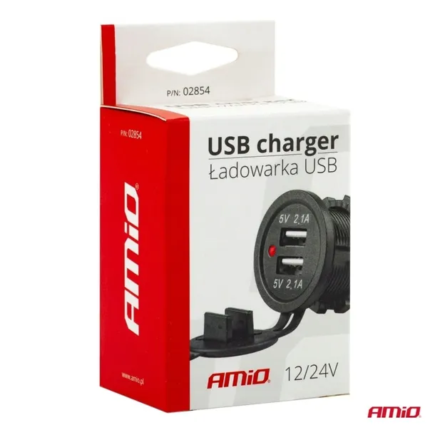 gniazdo-ladowarka-samochodowa-2x-usb-4-2a-ip66-stan-nowy