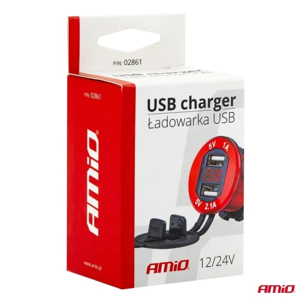 gniazdo-samochodowe-ladowarka-2x-usb-woltomierz-stan-nowy