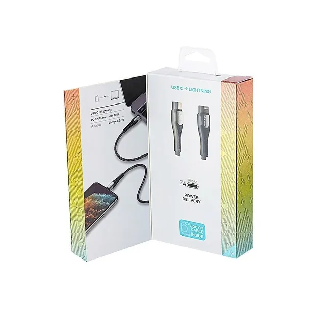 kabel-do-ladowania-oplot-200cm-usb-c-lightning-kolor-szary