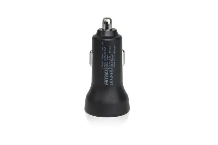 ladowarka-samochodowa-usc-c-usb-quickcharge-3-0-stan-nowy-kolor-czarny