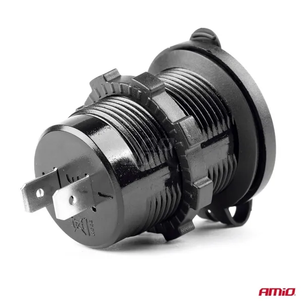 gniazdo-samochodowe-ladowarka-2x-usb-12v-24v-stan-opakowania-oryginalne