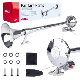 glosny-klakson-fanfara-sygnal-dzwiekowy-chrom-64cm-12v-24v-150db-trabka
