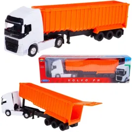 welly-metalowa-ciezarowka-model-1-64-volvo-fh-naczepa-lodka-wywrotka