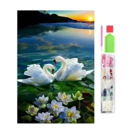 haft-diamentowy-koraliki-mozaika-zestaw-obraz-diamond-painting-labedzie