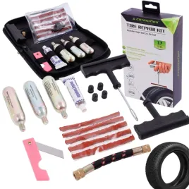 zestaw-naprawczy-do-kolkowania-opon-kol-motocyklowych-z-pompka-co2-17el