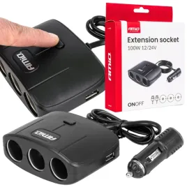 rozdzielacz-gniazda-zapalniczki-ladowarka-samochodowa-2xusb-z-wylacznikiem