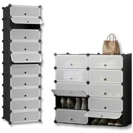 szafka-modulowa-na-buty-drobiazgi-slupek-komoda-regal-mx5-czarna-10-polek