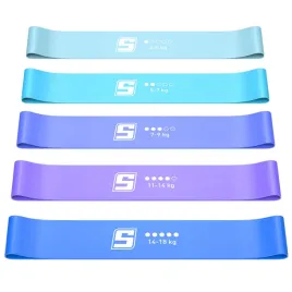 surfou-tasmy-oporowe-do-cwiczen-zestaw-5-gum-o-roznym-poziomie-oporu