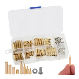 zestaw-120-sztuk-mosieznych-srub-i-tulei-dystansowych-m3-5-10-15-20-mm
