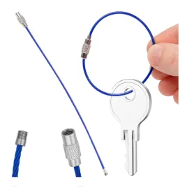 linka-do-kluczy-niebieska-zawieszka-brelok-stalowy-zakrecany-15cm