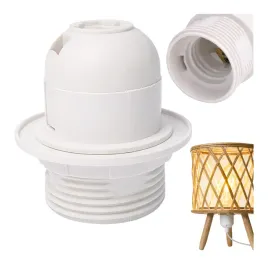 oprawka-e27-z-gwintem-i-kolnierzem-biala-gniazdo-plastikowe