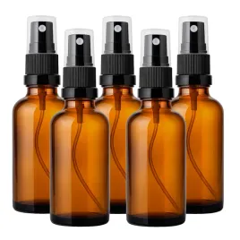 5x-butelka-szklana-brazowa-z-atomizerem-100ml-brazowe-szklo-i-czarny-atomiz