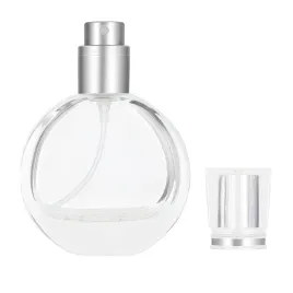 flakon-na-perfumy-szklany-25ml-mini-okragly-pusty-srebrny-atomizer