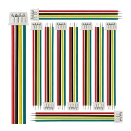 10x-gniazdo-micro-jst-z-przewodem-100mm-4-pin-raster-1-25-mcx-zenski
