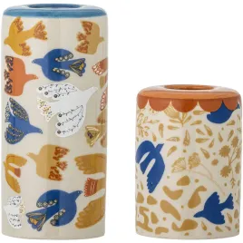 swieczniki-bloomingville-anniversary-kamionka-dekoracyjne-zestaw-2