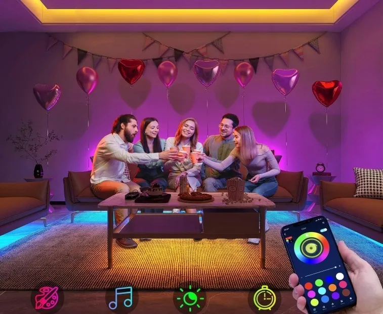 tasmy-led-keepsmile-10m-bluetooth-inteligentne-sterowanie-aplikacja-pilot-stan-nowy