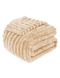 pluszowy-koc-prazkowany-bezowy-soft-warm-160x200cm-miekki-narzuta