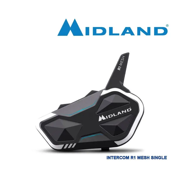 Interkom motocyklowy Midland R1 MESH SINGLE na 1 kask