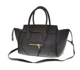 torebka-skorzana-vera-pelle-damska-czarna-kuferek-pasek-shopper-elegancka