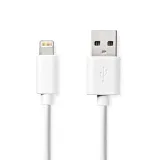 nedis-ccgl39300wt20-kabel-lightning-2-m-bialy
