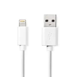 nedis-ccgl39300wt20-kabel-lightning-2-m-bialy