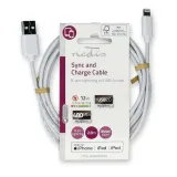 nedis-ccgl39300wt20-kabel-lightning-2-m-bialy